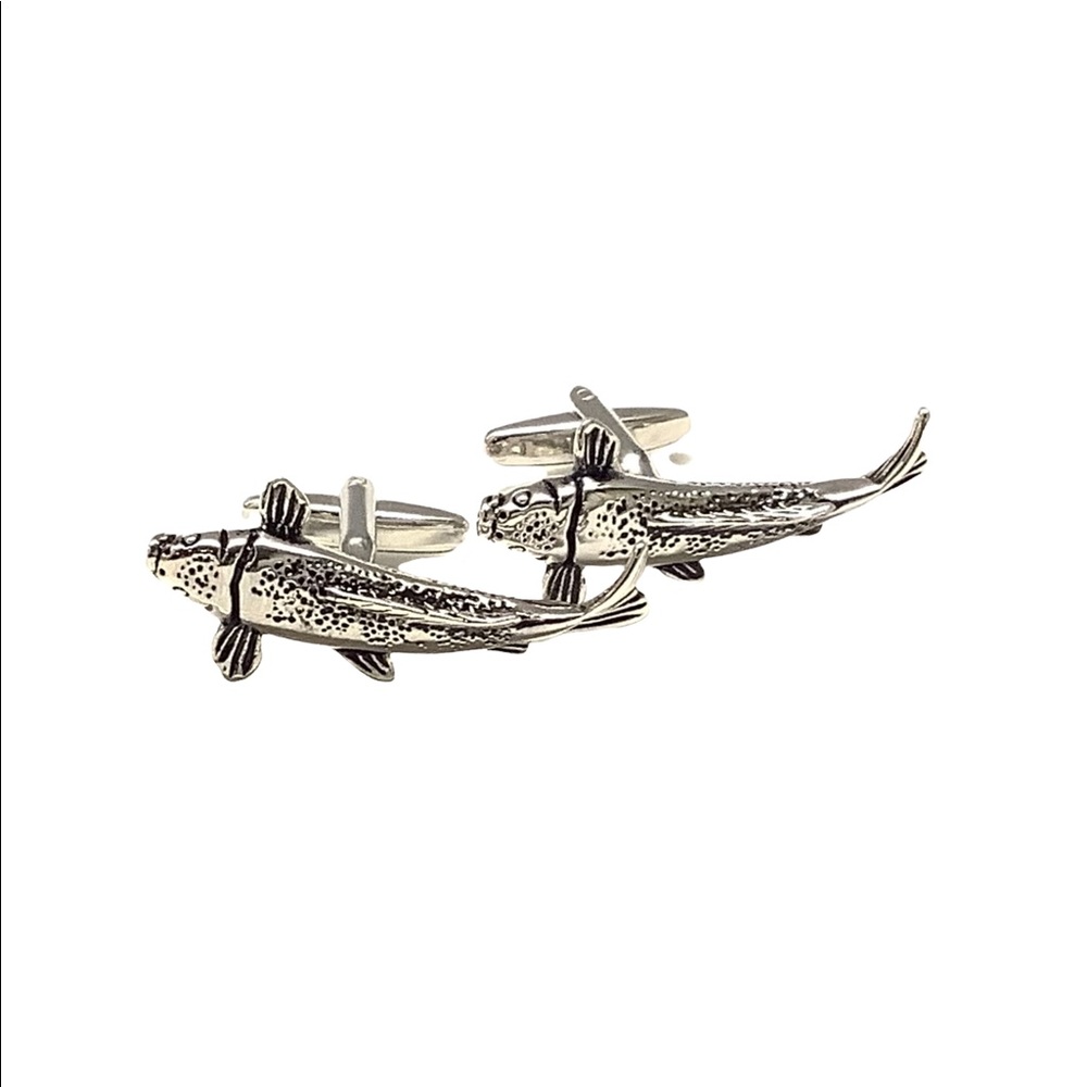 New Fish Fisherman Cuff Links